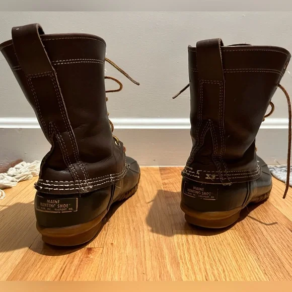 Vintage LLBean boots size 8 - Picture 5 of 14
